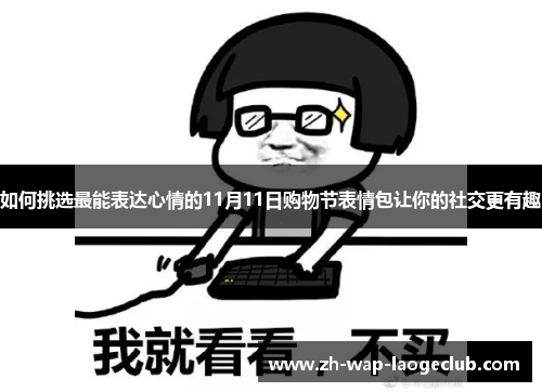 如何挑选最能表达心情的11月11日购物节表情包让你的社交更有趣
